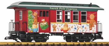  38671 - G - Packwagen North Pole Express